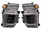 Morimoto XB LED Headlights; Black Housing; Clear Lens (20-23 Silverado 3500 HD)
