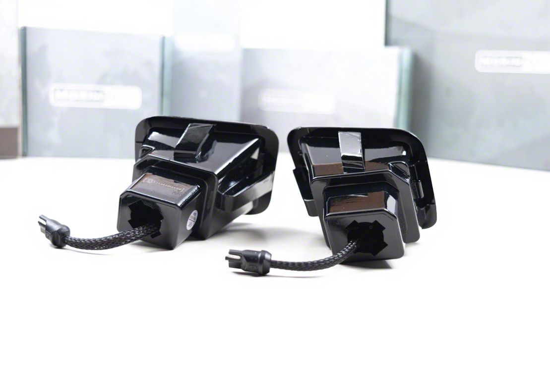 Morimoto F250 Super Duty XB LED License Plate Lights; Smoked LF7925