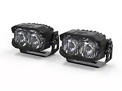 Morimoto 2Banger LED Pod Lights; HXB White Combo Beam (Universal; Some Adaptation May Be Required)