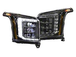 Morimoto XB LED Headlights; Black Housing; Clear Lens (15-20 Yukon)