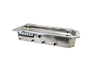 Moroso Dry Sump Oil Pan with Four Pickups on Passenger Side; Aluminum (03-08 5.7L RAM 3500; 14-24 6.4L RAM 3500)
