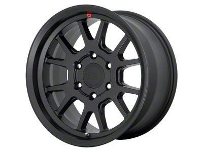Motegi MT6 Satin Black 6-Lug Wheel; 17x8.5; 18mm Offset (23-24 Colorado)