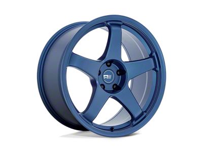 Motegi CS5 Satin Metallic Blue 5-Lug Wheel; 18x8.5; 25mm Offset (87-90 Dakota)