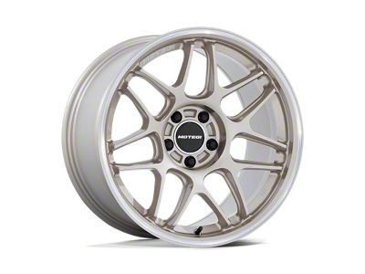 Motegi Tsubaki Motorsport Gold with Machined Lip 5-Lug Wheel; 18x8.5; 35mm Offset (87-90 Dakota)