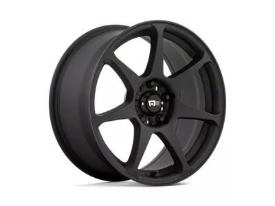Motegi Battle Matte Black 5-Lug Wheel; 17x8; 30mm Offset (22-26 Maverick)