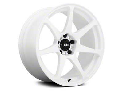 Motegi Battle White 5-Lug Wheel; 17x8; 30mm Offset (22-26 Maverick)