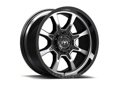 Motiv Offroad Glock Gloss Black 6-Lug Wheel; 20x10; -12mm Offset (15-20 F-150)