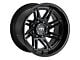 Motiv Offroad Millenium Series Gloss Black 8-Lug Wheel; 20x9; 18mm Offset (20-24 Sierra 3500 HD SRW)