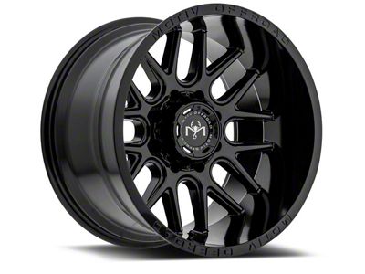 Motiv Offroad Magnus Gloss Black 6-Lug Wheel; 20x10; -25mm Offset (99-06 Sierra 1500)