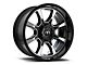 Motiv Offroad Glock Gloss Black with Chrome Accents 6-Lug Wheel; 20x9; 18mm Offset (23-24 Colorado)