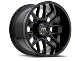 Motiv Offroad Magnus Gloss Black 5-Lug Wheel; 20x10; -25mm Offset (05-11 Dakota)