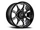 Motiv Offroad Glock Gloss Black with Chrome Accents 5-Lug Wheel; 18x9; 10mm Offset (97-03 F-150)