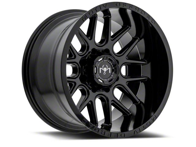 Motiv Offroad Magnus Gloss Black 5-Lug Wheel; 20x12; -44mm Offset (09-18 RAM 1500)