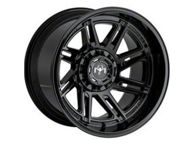 Motiv Offroad Millenium Series Gloss Black 8-Lug Wheel; 20x10; -12mm Offset (11-14 Silverado 2500 HD)