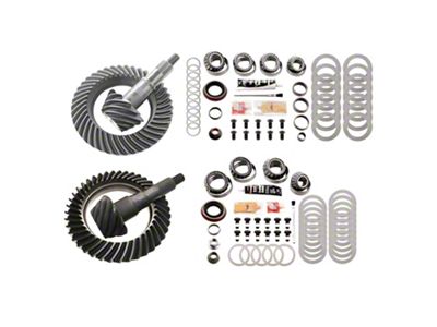 Motive Gear 8.80-Inch Front and 9.75-Inch Rear Axle Complete Ring and Pinion Gear Kit; 4.10 Gear Ratio (Late 99-10 4WD F-150)