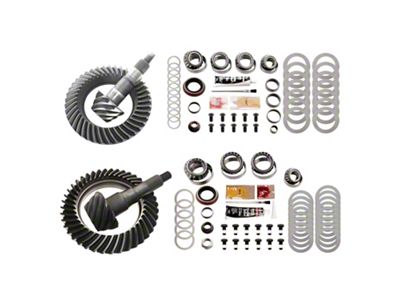 Motive Gear 8.80-Inch Front and 9.75-Inch Rear Axle Complete Ring and Pinion Gear Kit; 4.56 Gear Ratio (97-Mid 99 4WD F-150)