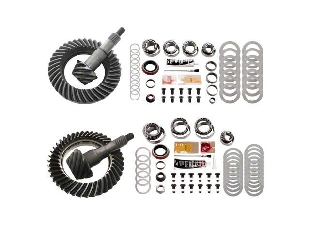 Motive Gear 8.80-Inch Front and 9.75-Inch Rear Axle Complete Ring and Pinion Gear Kit; 4.88 Gear Ratio (97-Mid 99 4WD F-150)