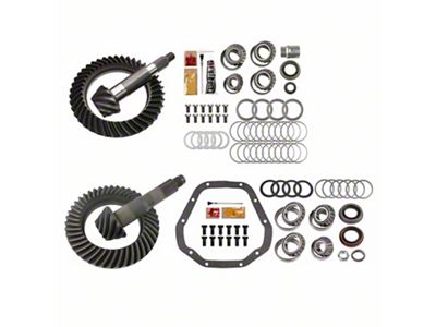 Motive Gear Dana 60 Front and 10.50-Inch Rear Axle Complete Ring and Pinion Gear Kit; 4.56 Gear Ratio (11-16 4WD F-350 Super Duty)