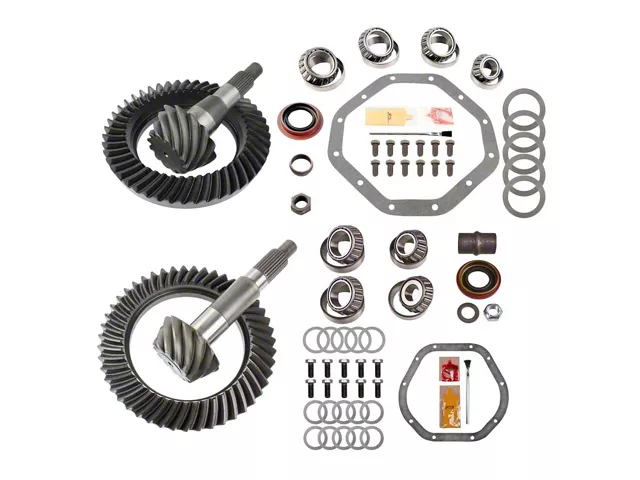 Motive Gear Dana 44 Front and 9.25-Inch Rear Axle Complete Ring and Pinion Gear Kit; 3.92 Gear Ratio (2002 4WD RAM 1500)