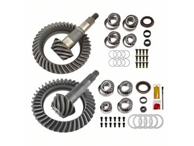 Motive Gear 9.25-Inch Front and 11.50-Inch Rear Axle Complete Ring and Pinion Gear Kit; 4.10 Gear Ratio (07-10 4WD RAM 2500)