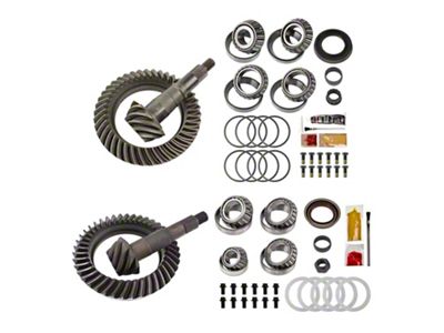 Motive Gear 9.25-Inch Front and 11.80-Inch Rear Axle Complete Ring and Pinion Gear Kit; 4.56 Gear Ratio (14-16 4WD RAM 3500)