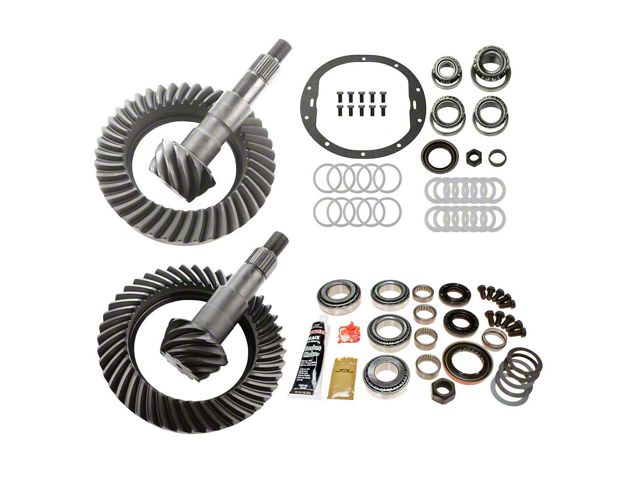 Motive Gear 8.25-Inch Front and 8.50-Inch Rear Axle Complete Ring and Pinion Gear Kit; 4.56 Gear Ratio (09-14 Sierra 1500)