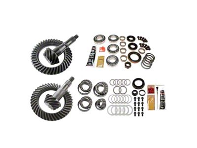 Motive Gear 8.25-Inch Front and 9.50-Inch Rear Axle Complete Ring and Pinion Gear Kit; 3.73 Gear Ratio (14-18 Sierra 1500)