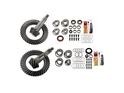 Motive Gear 8.25-Inch Front and 9.50-Inch Rear Axle Complete Ring and Pinion Gear Kit; 4.30 Gear Ratio (14-18 Sierra 1500)