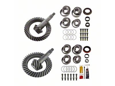 Motive Gear 9.25-Inch Front and 10.50-Inch Rear Axle Complete Ring and Pinion Gear Kit; 4.10 Gear Ratio (07-10 4WD Sierra 2500 HD)