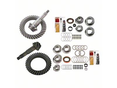 Motive Gear 9.25-Inch Front and 11.50-Inch Rear Axle Complete Ring and Pinion Gear Kit; 4.88 Gear Ratio (11-18 4WD Sierra 2500 HD)