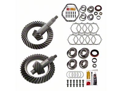 Motive Gear 9.25-Inch Front and 10.50-Inch Rear Axle Complete Ring and Pinion Gear Kit; 4.10 Gear Ratio (07-10 4WD Sierra 3500 HD)