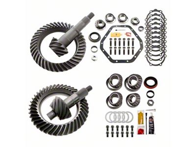 Motive Gear 9.25-Inch Front and 10.50-Inch Rear Axle Complete Ring and Pinion Gear Kit; 4.56 Gear Ratio (07-10 4WD Sierra 3500 HD)