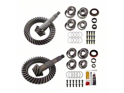 Motive Gear 9.25-Inch Front and 10.50-Inch Rear Axle Complete Ring and Pinion Gear Kit; 4.56 Gear Ratio (07-10 4WD Sierra 3500 HD)