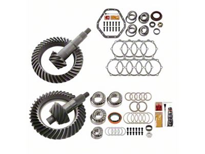 Motive Gear 9.25-Inch Front and 10.50-Inch Rear Axle Complete Ring and Pinion Gear Kit; 4.10 Gear Ratio (11-18 Sierra 3500 HD)