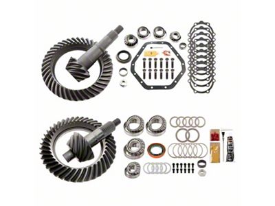 Motive Gear 9.25-Inch Front and 10.50-Inch Rear Axle Complete Ring and Pinion Gear Kit; 4.56 Gear Ratio (11-18 Sierra 3500 HD)