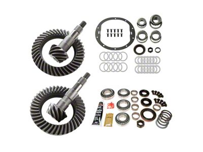 Motive Gear 8.25-Inch Front and 8.50-Inch Rear Axle Complete Ring and Pinion Gear Kit; 4.11 Gear Ratio (09-14 Silverado 1500)