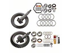Motive Gear 9.25-Inch Front and 10.50-Inch Rear Axle Complete Ring and Pinion Gear Kit; 4.10 Gear Ratio (11-18 Silverado 2500 HD)