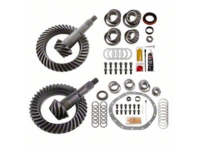 Motive Gear 9.25-Inch Front and 9.50-Inch Rear Axle Complete Ring and Pinion Gear Kit; 4.10 Gear Ratio (07-10 4WD Silverado 2500 HD)