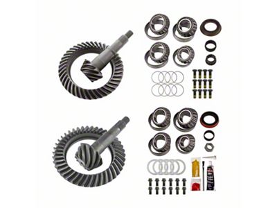 Motive Gear 9.25-Inch Front and 10.50-Inch Rear Axle Complete Ring and Pinion Gear Kit; 4.10 Gear Ratio (07-10 4WD Silverado 3500 HD)