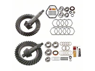 Motive Gear 9.25-Inch Front and 10.50-Inch Rear Axle Complete Ring and Pinion Gear Kit; 4.56X Gear Ratio (11-18 4WD Silverado 3500 HD)