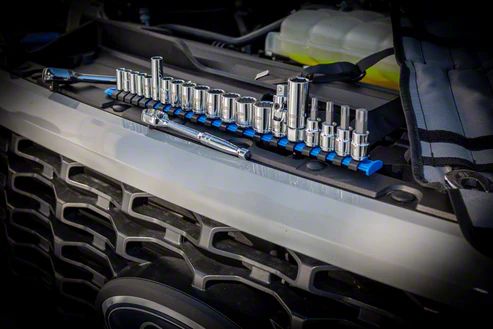 Motley Industries Ranger Ford Brand Tool Roll Kit; 86-Piece FD0002