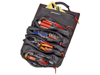 Motley Industries 5-Zipper Tool Rollup Organizer