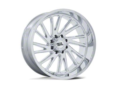 Moto Metal Combat Chrome 8-Lug Wheel; 22x12; -44mm Offset (01-06 Sierra 2500 HD)
