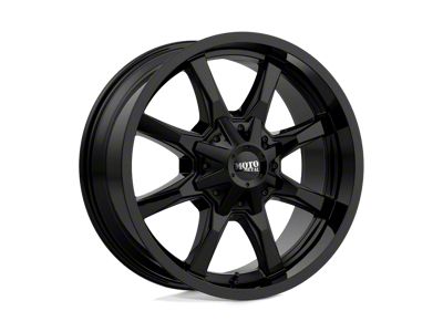 Moto Metal MO970 Full Gloss Black 8-Lug Wheel; 17x8; 0mm Offset (01-06 Sierra 2500 HD)