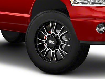 Moto Metal Legacy Gloss Black Machined 8-Lug Wheel; 20x9; 20mm Offset (03-09 RAM 2500)