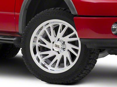 Moto Metal Combat Chrome 6-Lug Wheel; 22x12; -44mm Offset (04-08 F-150)
