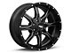 Moto Metal MO970 Semi Gloss Black Milled 6-Lug Wheel; 20x9; 12mm Offset (04-08 F-150)