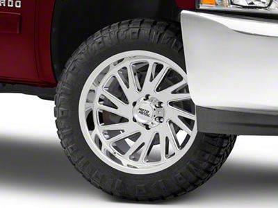 Moto Metal Combat Chrome 6-Lug Wheel; 20x10; -18mm Offset (07-13 Silverado 1500)