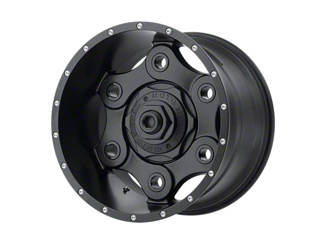 Moto Metal Link Blackout 6-Lug Wheel; 17x9; 25mm Offset (07-13 Silverado 1500)