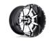 Moto Metal Link Gunmetal 6-Lug Wheel; 18x10; -24mm Offset (07-13 Silverado 1500)